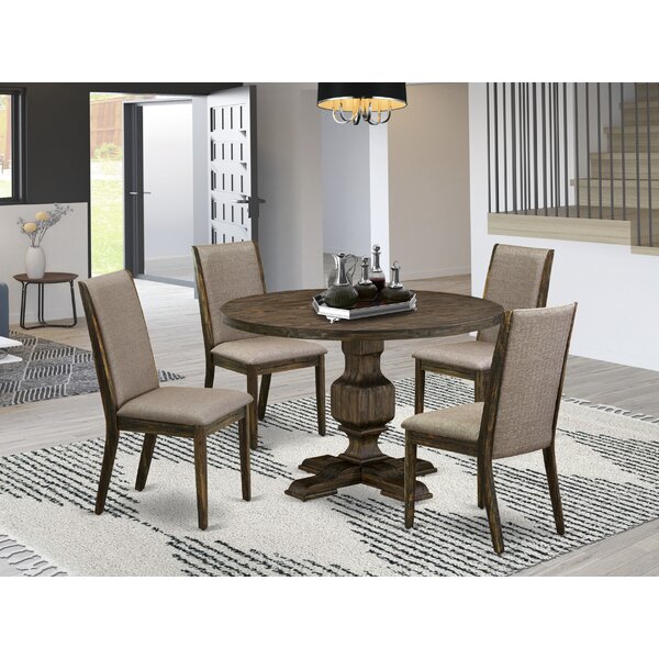 Wildon Home® Amberlyn Pedestal Dining Set | Wayfair